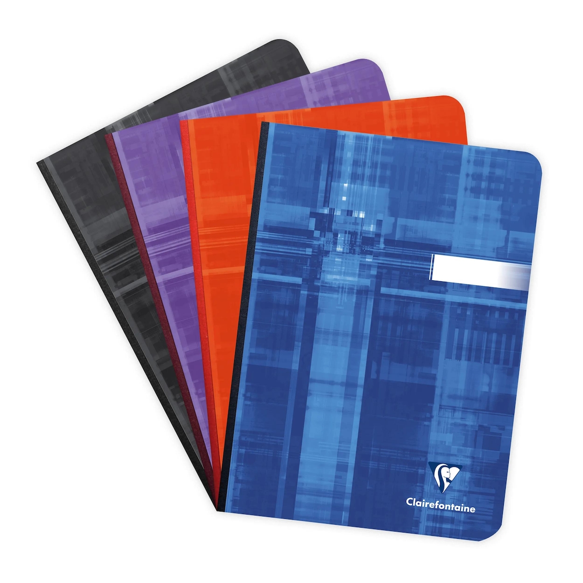Clairefontaine 5x Kladden/Notizbücher A5 mit Softcover, 96 Blatt blanko 90g - Sortiert 9540C Image