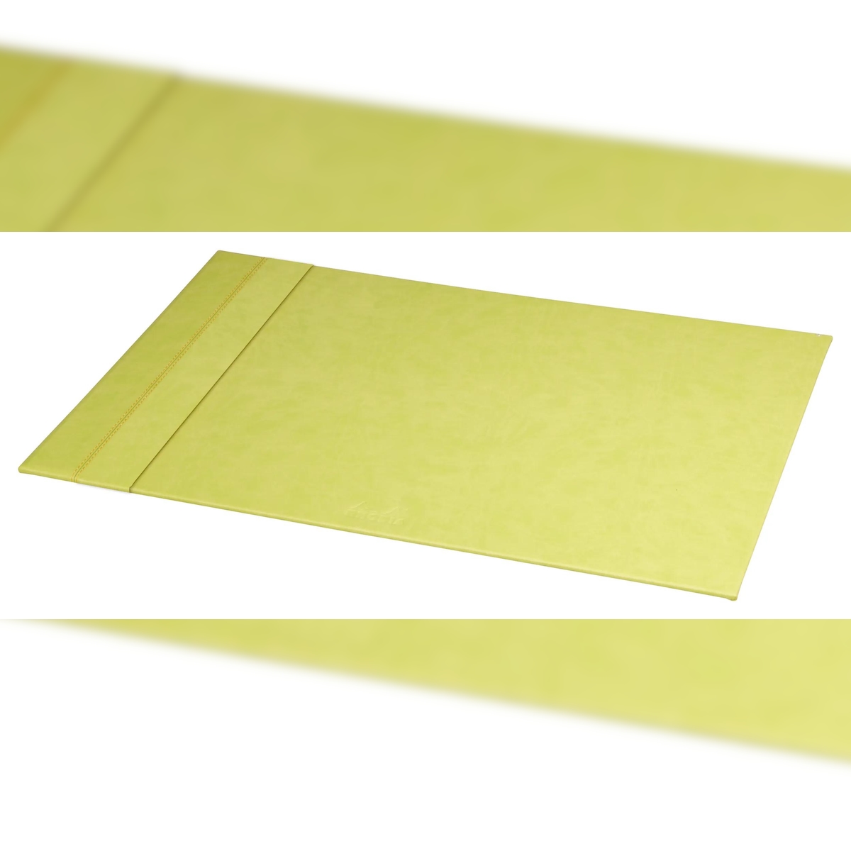 Rhodiarama feste Schreibtischunterlage aus Kunstleder, 60x40cm - Anisgrün 318806C Image