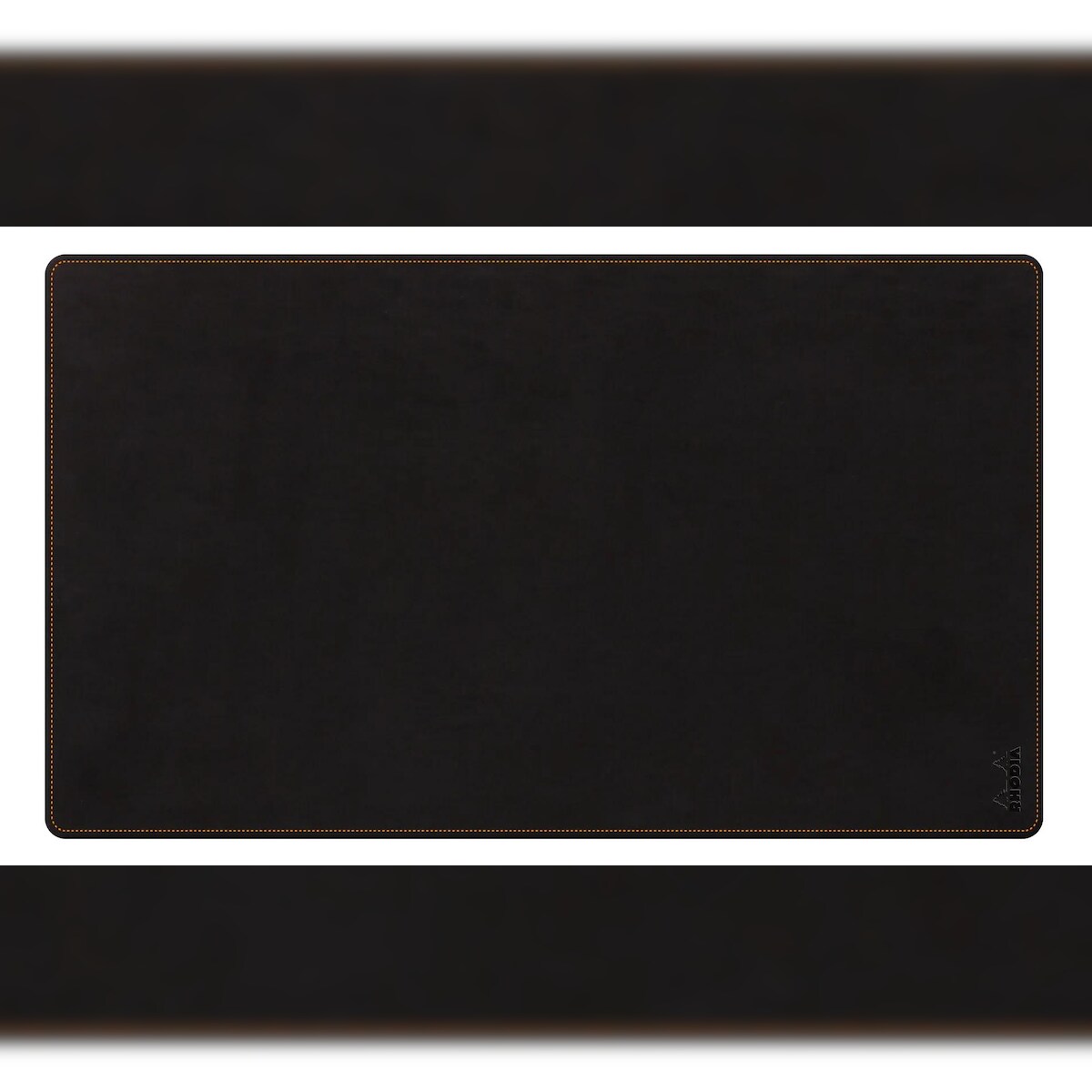 Rhodiarama, weiche/flexible Schreibunterlage S (60x35 cm) aus italienischem Kunstleder, gerollt in Schachtel aus Kraft - Schwarz 194235C Image