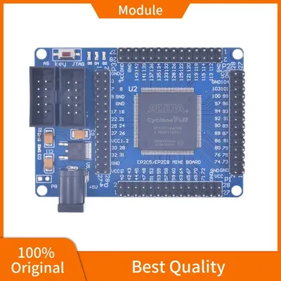 ALTERA CycloneII EP2C5T144 Minimum System Development Learning Board Module 5V EPCS4 4M Reset