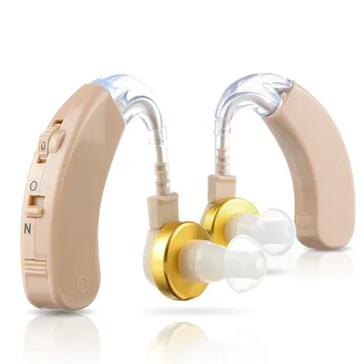 Hearing Aids for Seniors with Noise Cancelling Adjustable Tone Sound Amplifier Portable Deaf Elderly