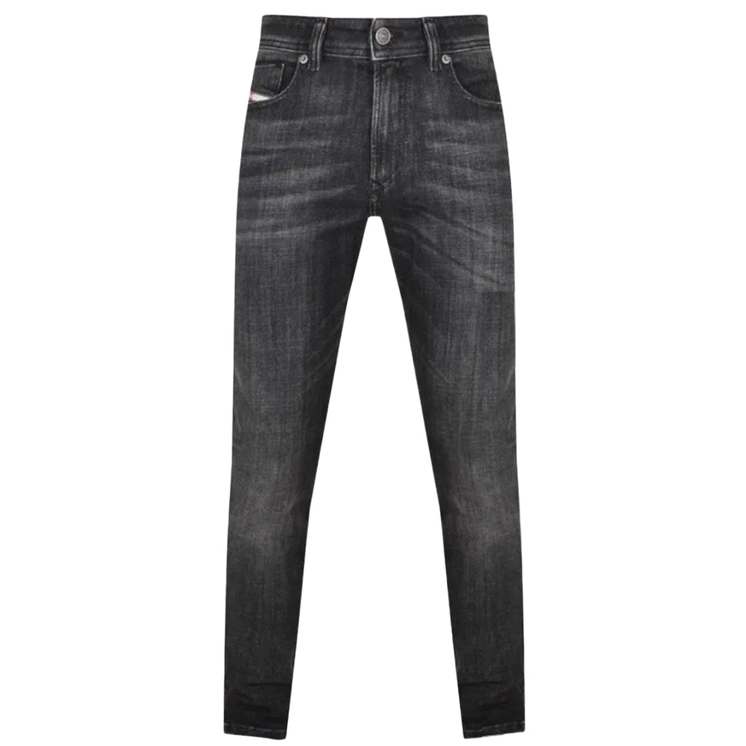 Diesel Mens 1979 Sleenker Black Faded Denim Jeans Cotton - Size 28W/30L | Diesel Sale | Discount Designer Brands