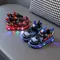 Chaussures pour enfants de dessin animé brillant nouvelles chaussures de sport pour garçons et filles chaussures brillantes printemps et automne chaussures pour enfants Led