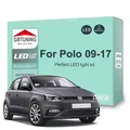 13 pz Kit Lampadina Interni A LED Per VW Volkswagen Polo MK5 6R 6C 2009-2015 2016 2017 Accessori