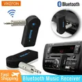 VIKEFON Ricevitore audio Bluetooth Stereo Jack da 3,5 mm Adattatore Bluetooth AUX Trasmettitore per auto MP3 Adattatore per cuffie altoparlante wireless