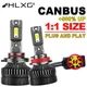 HLXG H7 Faro principale Canbus senza errori H4 H11 H1 H3 Lampadina LED H8 H9 9005 HB3 9006 HB4 9012 HIR2 Fendinebbia a LED Super 9054 CSP PTF