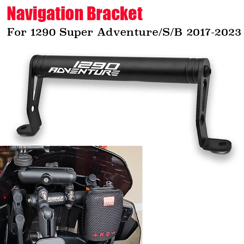 Supporto di navigazione del telefono per KTM 1290 SUPER ADVENTURE SR 1290 Cena ADV S/R 2017-2024 Supporto per piastra di navigazione GPS per telefono cellulare