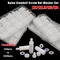 1 scatola M2 M2.5 M3 M4 plastica bianca nylon isolato esagonale standoff esagonale pilastro distanziatore colonna vite dado rondella assortimento kit set