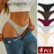 4 pezzi perizoma in cotone da donna femminile sexy mutandine a vita bassa perizoma intimo perizoma perizoma mutandine a righe intimo femminile t-back intimo