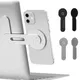 Supporto per telefono per auto Laptop Stesso supporto per schermo Display magnetico ultrasottile Side pieghevole Rollover Camera Supporto posteriore piatto in lega di alluminio