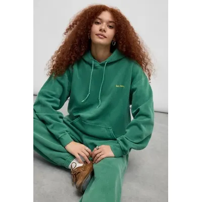 iets frans. Racing Green Hoodie - Green S at Urban Outfitters