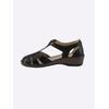 Sandalette CASUAL LOOKS, Damen, Gr. 38, schwarz, Glattleder, sportlich, Schuhe