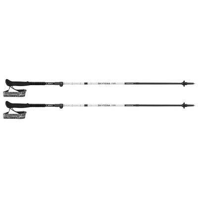 Leki - Skytera FX Carbon SL Compact - Trekkingstöcke Länge 100-120 cm weiß/orange Image