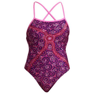 Funkita - Women's Strapped In One Piece - Badeanzug Gr 34 lila Image
