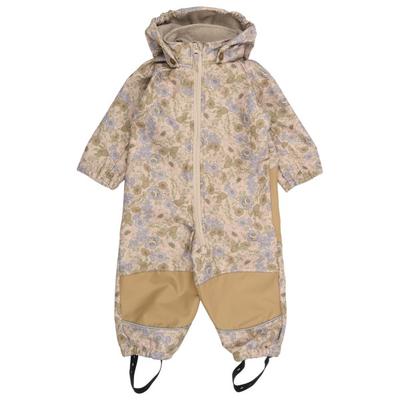 Mikk-Line - Kid's Softshell Suit Recycled Uni AOP - Overall Gr 104 beige Image