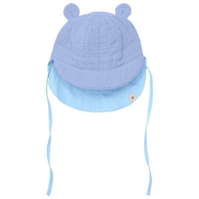 Huttelihut - Kid's Summer Hat Bear Ears Muslin - Hut Gr 98/104 lila Image
