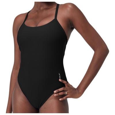 Speedo - Women's Solid Racerback 1 Piece - Badeanzug Gr M schwarz Image