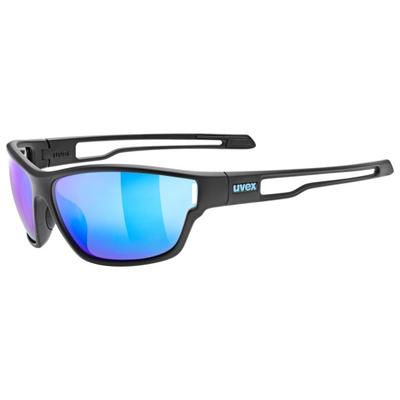 Uvex - Sportstyle 806 Cat. 3 (VLT 11%) - Sonnenbrille blau/grau