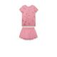 Sanetta Mädchen-Schlafanzug kurz rosa | Hochwertiger und bequemer Schlafanzug aus Baumwoll-Modal-Mix für Mädchen. Pyjamaset für Mädchen 176