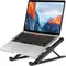 Ergonomischer Laptopständer, Laptop-Erhöhung aus Kunststoff, tragbarer und verstellbarer Notebook-Computerhalter, kompatibel mit 10-15,6-Zoll-Laptops