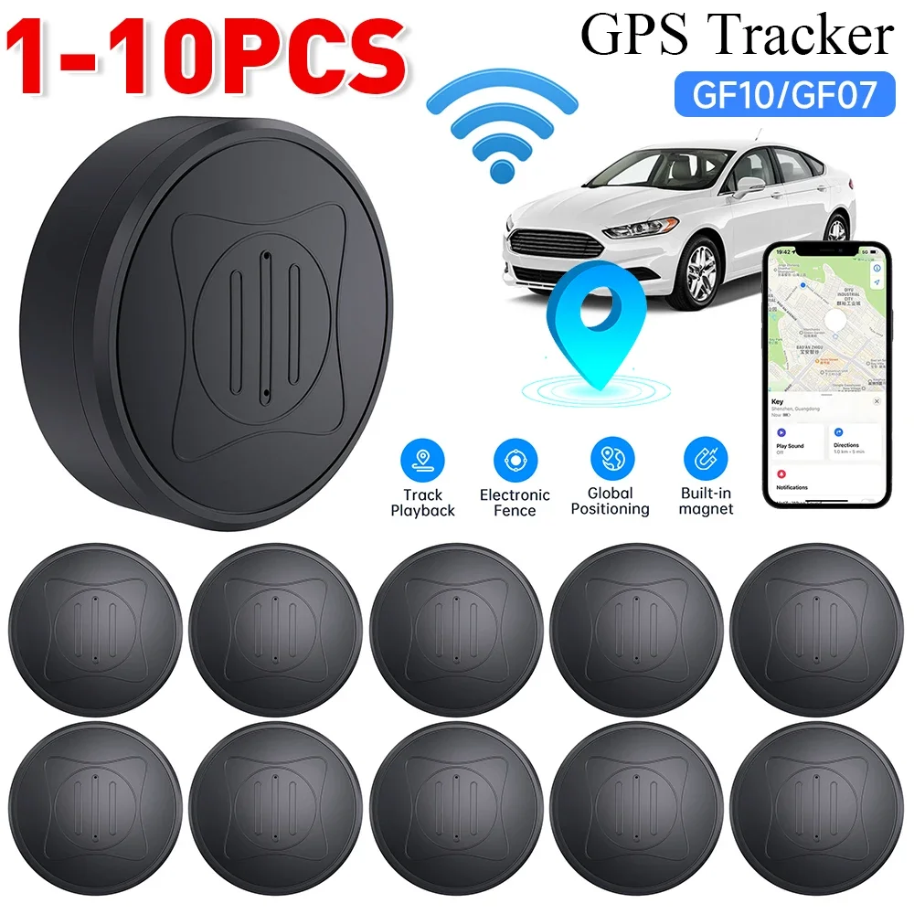 GF-07 gf10 magnetischer Mini-GPS-Tracker Anti-Lost-Gerät Haustier Kind Elder Smart Finder mobile Auto Brieftasche Standort verfolgung Dwc Image