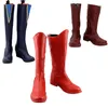 Anime Hero SuperGIRL Clark Kent Rote Stiefel Cosplay MÄNNER Frauen Nia Schuhe 36-48 Größe