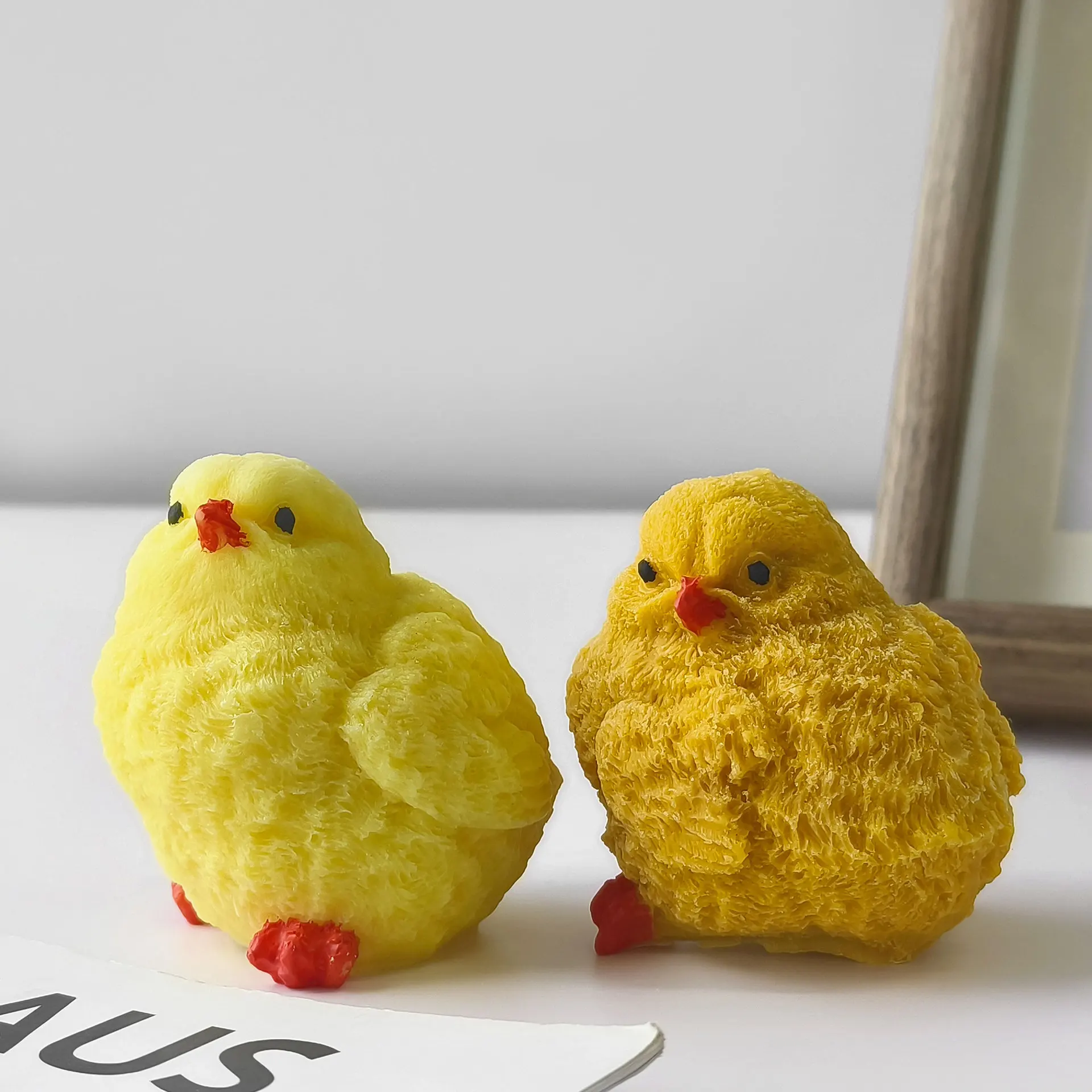 3D Nette Kleine Küken Kerze Silikon Form Kreative Gips Dekor Aromatherapie Kerze Backen Silikon Form DIY Gips Harz Form Image