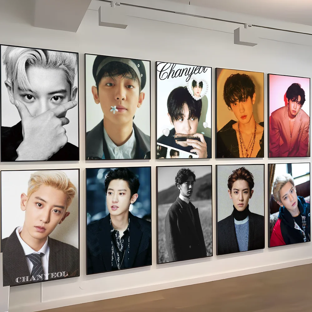 Exo P-Park Chanyeol Anime Poster klebrige Phantasie Wanda uf kleber für Wohnzimmer Bar Dekoration Raum Wand dekoration Image