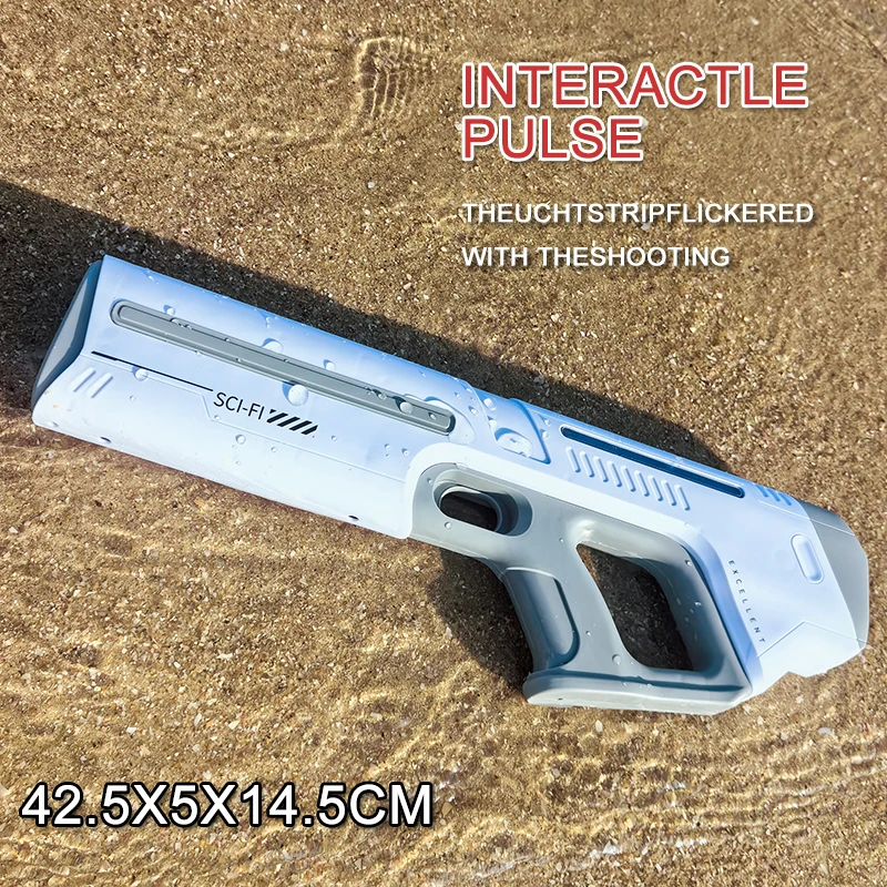 Elektrische Wasserpistolen Für Jungen Erwachsene Leistungsstarke Spritzen Automatische Wasser Absaugung Wasser Blasters Sommer Outdoor Strand Spielzeug Für Kind Geschenk