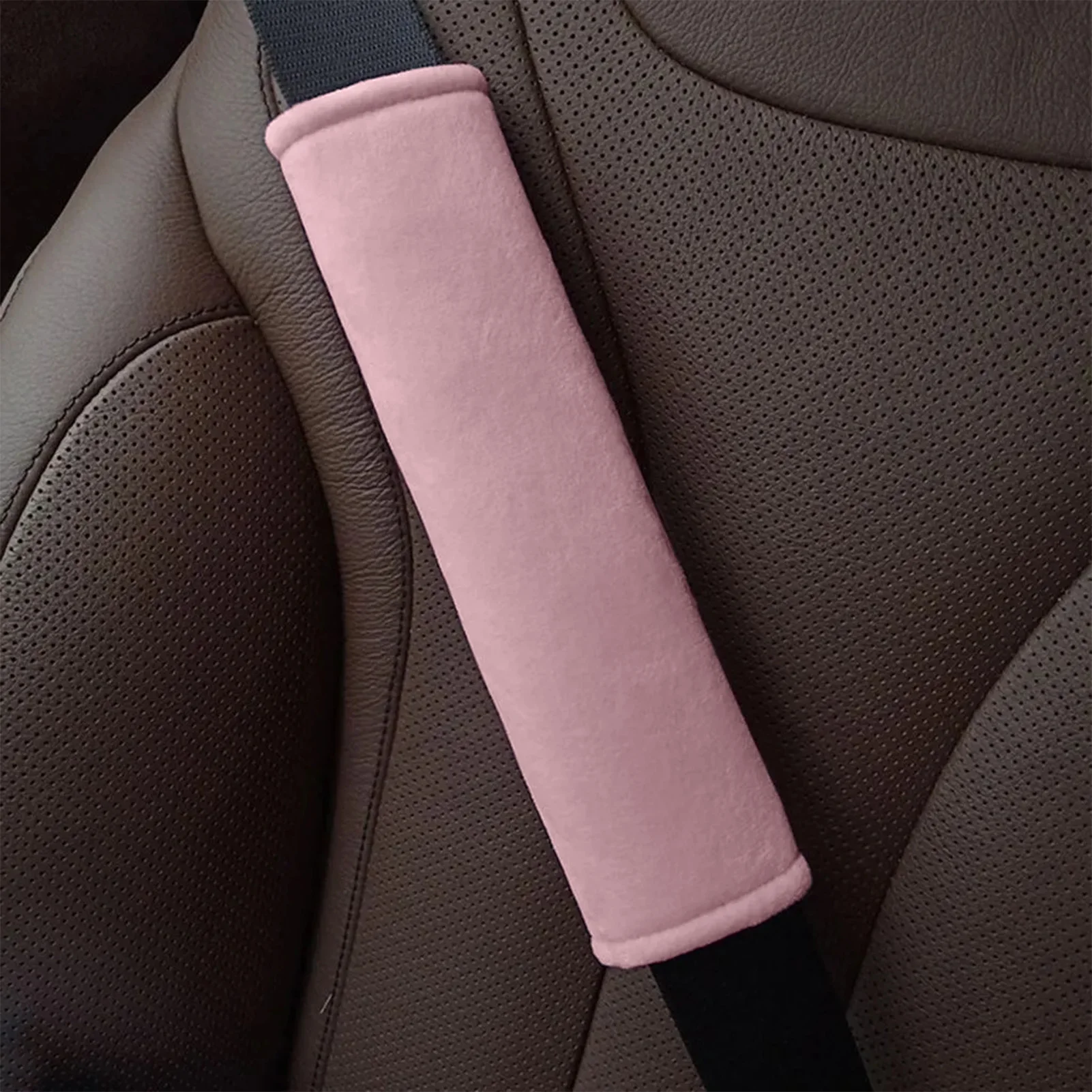 1 stücke 25*6 cm Sicherheitsgurt Abdeckung Schulter Pad Universal Auto Sicherheitsgurt Abdeckungen Super Weiche Fahrzeug Sicherheit sicherheitsgurt Schutz Image