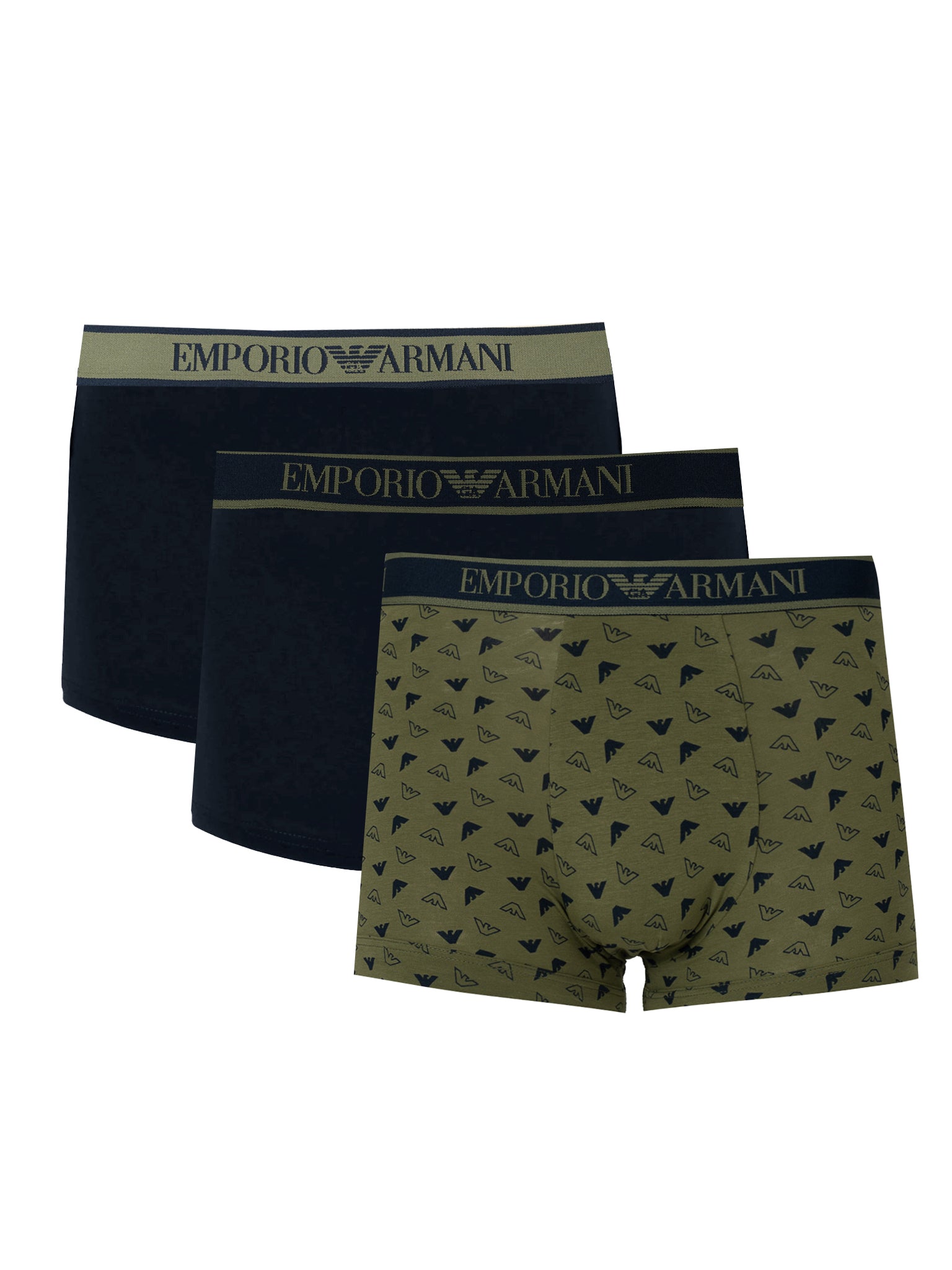 Emporio Armani Boxershorts 3 Pack Herren grün Image