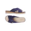 La Shoe Damen Sandale, Gr. 37, marineblau, kein Etikett
