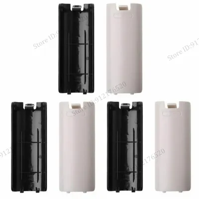 200pcs Wireless Game Controller Battery Case Back Cover For Wii Remote Gamepad Grip Battery Case