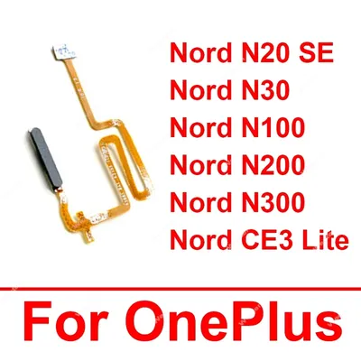 Fingerprint Sensor For Oneplus Nord N20 SE N30 N100 N200 N300 CE 3 Lite CE3 Lite 5G Touch ID Home