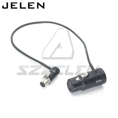 Low-Profile ta3f 3pin female to XLR 3pin female SCORPIO link Lectrosonics Use SOMMER SOD-14 audio