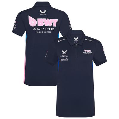 Alpine F1 Team 2025 Poloshirt – Marineblau – Damen Image