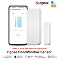 EWelink Zigbee Sensore porta Sensore finestra casa intelligente Funziona Home Assistant Zigbee 3.0 Gateway Sensore allarme porta finestra Controllo APP