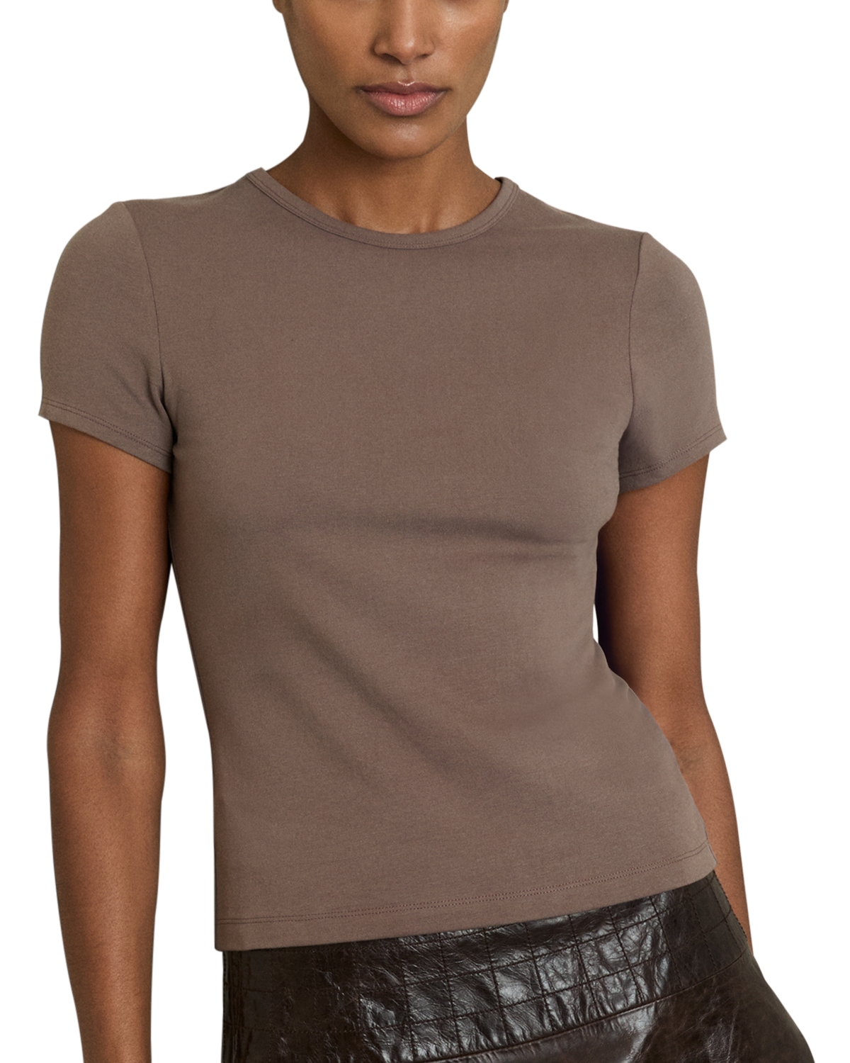 REiSS Joie Soft Tee - Mink