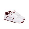 Sneaker DC SHOES "Central", Gr. 7,5(40), weiß, lila wine, Obermaterial: Leder / Futter: Textil / Außensohle: Gummi, Schuhe