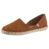 Espadrille VERBENAS "CARMEN SERRAJE", Damen, Gr. 41, braun (cognac), Veloursleder, klassisch, Schuhe, Schlupfschuh, Sommerschuh, Loafer mit typischem Jute-Rahmen
