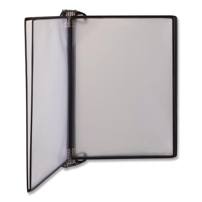 djois(R) by Tarifold PRO Series Magnetic Wall Reference System, 5 Panels with Black Borders, Black Base (TFITP920306)