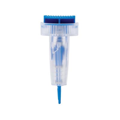 Medline Sterile Safety Lancet with Push-Button Activation, 23G x 1.8 mm, 200/BX (MPHSFTY23Z)