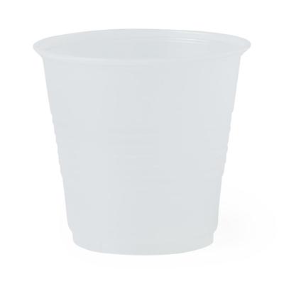 Medline Plastic Drinking Cup, Translucent, Disposable, Polystyrene, 3.5 oz., 2500/CS (NON030035)