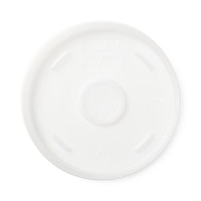 Medline Plastic Translucent Lid with Straw Slot for 12 oz. to 24 oz. Foam Cup, 1000/CS (NON12SL)