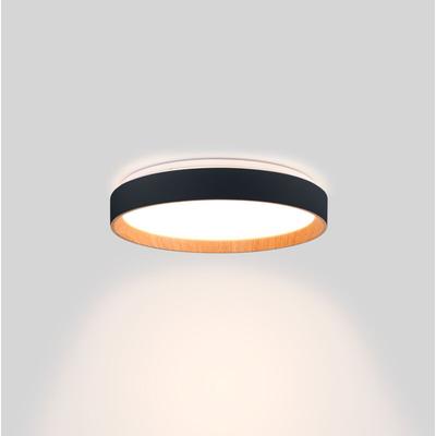 CCT LED Deckenleuchte in Holzoptik 24W Ø40cm Image