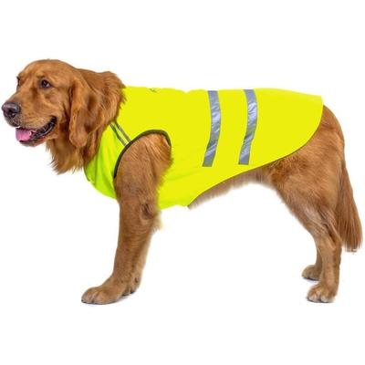 Sicherheitswesten, reflektierender Hundemantel, verdickend, bequemer Stoff, elastisches Halsband, Image