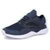 Sneaker DOCKERS BY GERLI, Herren, Gr. 43, blau (navy), Textil, Synthetik, sportlich, Schuhe, Schnürschuh, Slip-On Sneaker mit verstärktem Zehenbereich