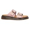 Pantolette DR. MARTENS "Josef", Damen, Gr. 39, rosa, Nubukleder, klassisch, Schuhe, Pantolette mit Plateausohle