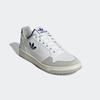 Sneaker ADIDAS ORIGINALS "NY 90", Gr. 41, cloud weiß, dunkelblau, grau two, Synthetik, Leder, sportlich, Schuhe