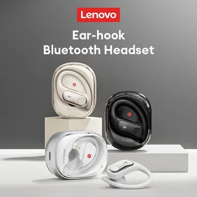 Neue Lenovo LP79 Echte Drahtlose Kopfhörer Komfortable Nicht-in-Ohr Bluetooth V5.4 Ohrhörer Tap Control Für Android IOS Kopfhörer Image